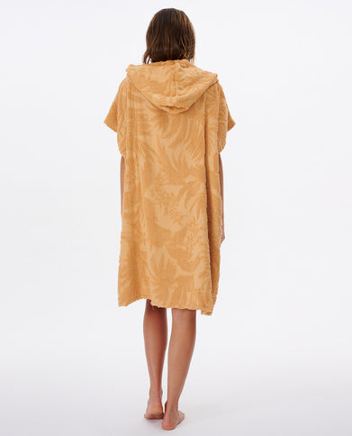 Sun Rays Terry Hooded Towel - Sand