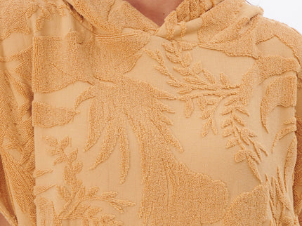 Sun Rays Terry Hooded Towel - Sand