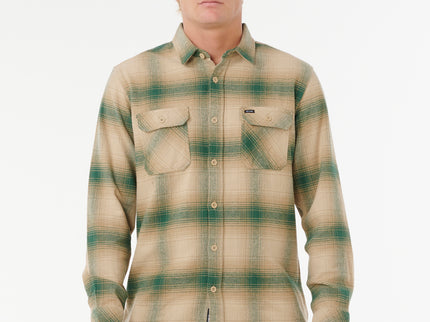 Count Flannel Shirt - Khaki Rock