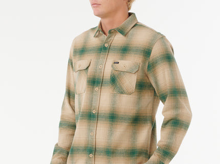 Count Flannel Shirt - Khaki Rock