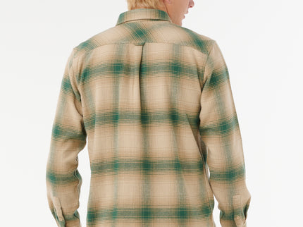 Count Flannel Shirt - Khaki Rock