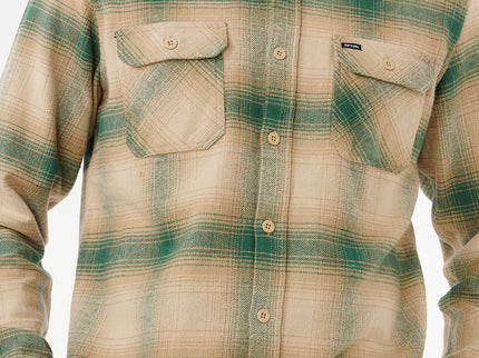 Count Flannel Shirt - Khaki Rock