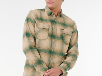 Count Flannel Shirt - Khaki Rock