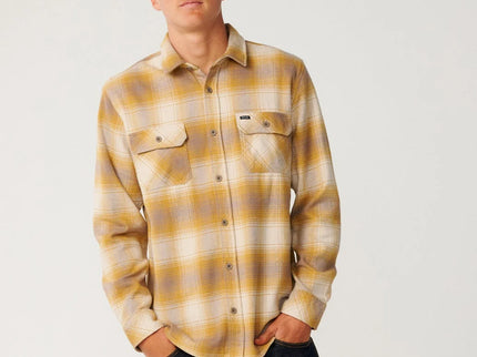 Classic Surf Count Flannel - Dark Mustard