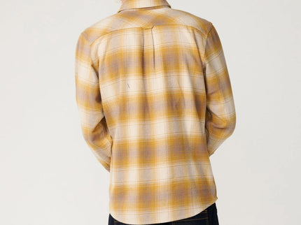 Classic Surf Count Flannel - Dark Mustard