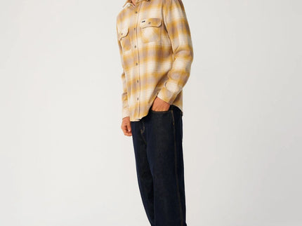 Classic Surf Count Flannel - Dark Mustard