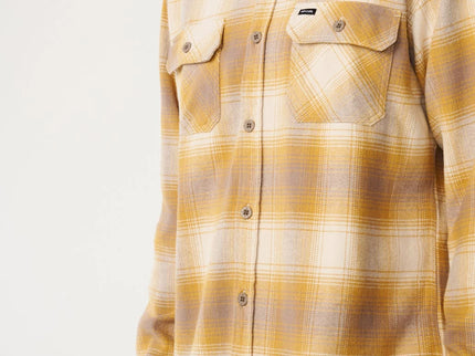Classic Surf Count Flannel - Dark Mustard