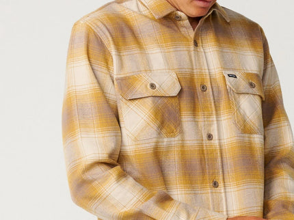 Classic Surf Count Flannel - Dark Mustard