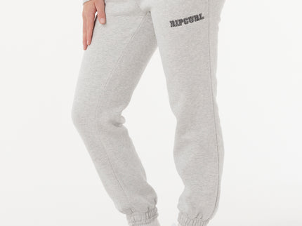 Varsity Pants - Grey Marle/Black