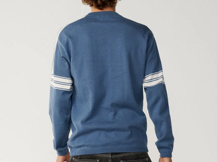 Archive Twu Stripe Crew Knit - Bluefin