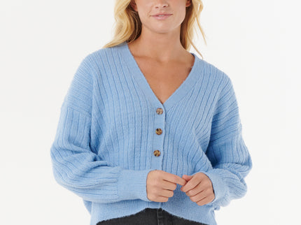 Afterglow Cardi - Mid Blue