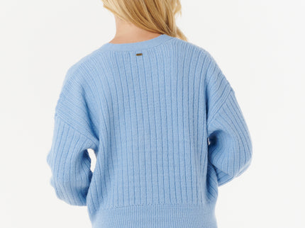 Afterglow Cardi - Mid Blue