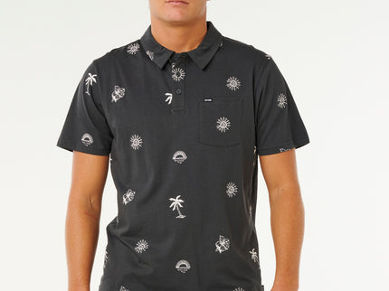 Sessions Polo - Washed Black