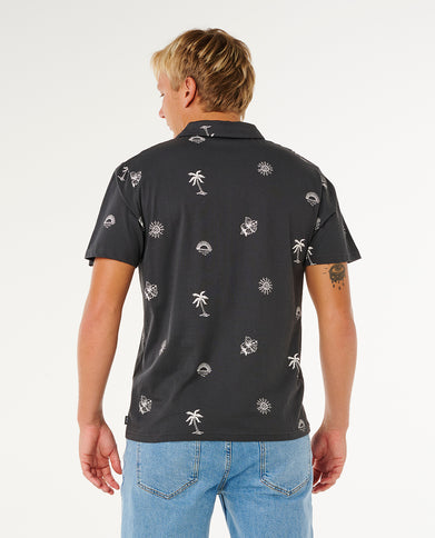 Sessions Polo - Washed Black