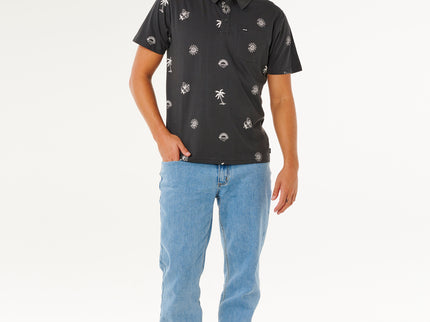 Sessions Polo - Washed Black