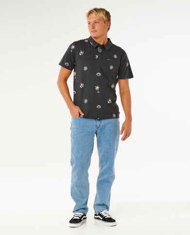 Sessions Polo - Washed Black