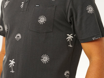 Sessions Polo - Washed Black