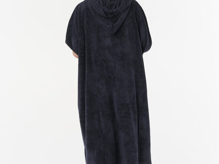 Classic Surf Hooded Towel - Black/off White  Poncho van Rip Curl | SHAKA