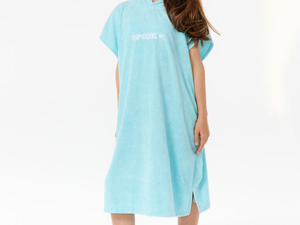 Classic Surf Hooded Towel-Girl - Sky Blue