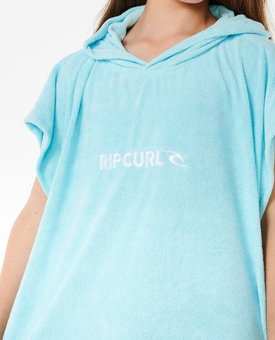 Classic Surf Hooded Towel-Girl - Sky Blue