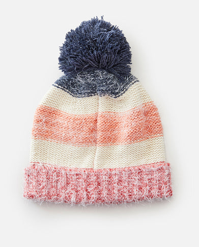 Surf Treehouse Pom Pom Beanie - Multi