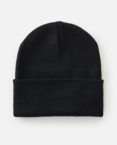 Premium Surf Tall Beanie - Black