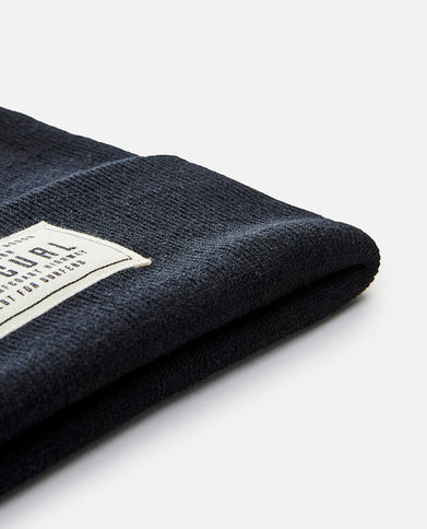 Premium Surf Tall Beanie - Black