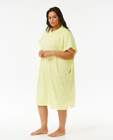 Classic Surf Hooded Towel - Bright Yellow