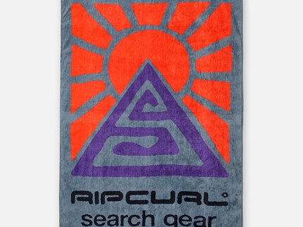 Sunstash Beach Towel - Chrome