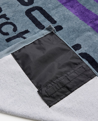Sunstash Beach Towel - Chrome