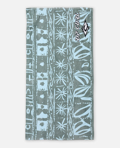 Sunstash Beach Towel - Mineral Blue
