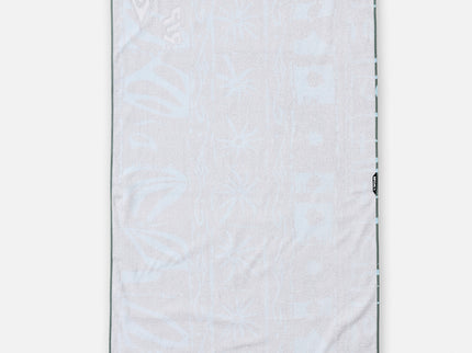 Sunstash Beach Towel - Mineral Blue