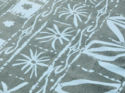 Sunstash Beach Towel - Mineral Blue