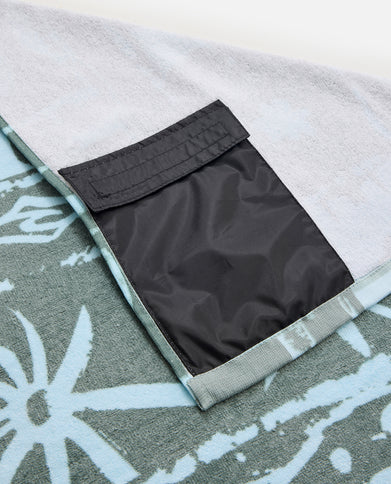 Sunstash Beach Towel - Mineral Blue