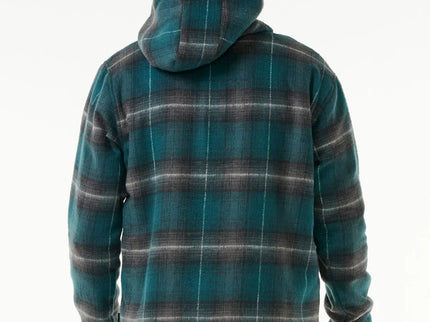 Classic Surf Check Jacket - Blue Green