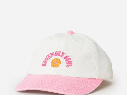 Washed Twill Cap Girl - Pink