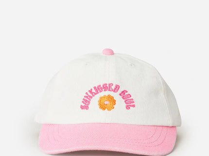 Washed Twill Cap Girl - Pink