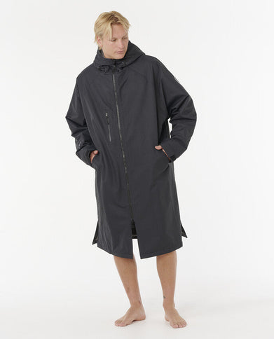 Surf Series Winter Poncho - Black/white  Poncho van Rip Curl | SHAKA