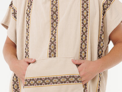 Classic Surf Hooded Towel - Bone