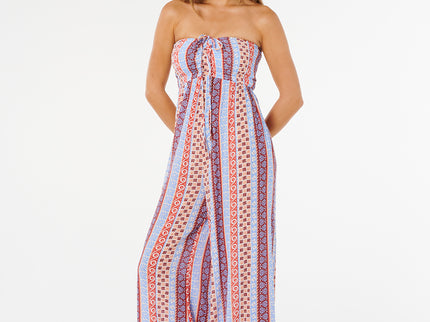 Ventura Shirred Jumpsuit - Multico