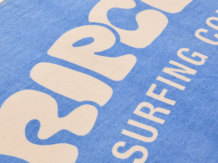 Graphic Standard Towel - Blue/Natural