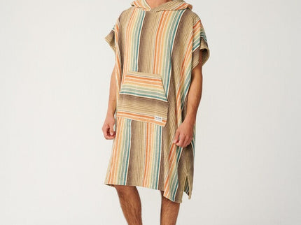 Classic Surf Hooded Towel - Khaki Sand  Poncho van Rip Curl | SHAKA