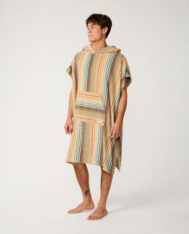 Classic Surf Hooded Towel - Khaki Sand  Poncho van Rip Curl | SHAKA