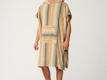 Classic Surf Hooded Towel - Khaki Sand  Poncho van Rip Curl | SHAKA