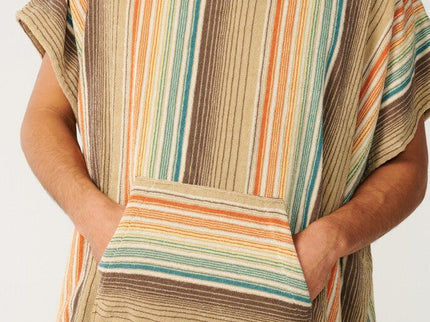 Classic Surf Hooded Towel - Khaki Sand  Poncho van Rip Curl | SHAKA