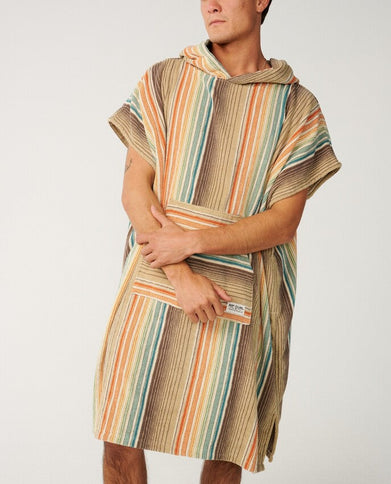 Classic Surf Hooded Towel - Khaki Sand  Poncho van Rip Curl | SHAKA