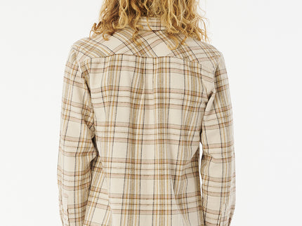 Griffin Flannel Shirt - Bone