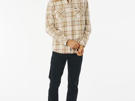 Griffin Flannel Shirt - Bone