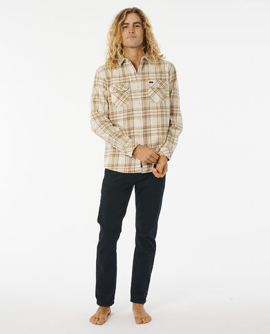 Griffin Flannel Shirt - Bone