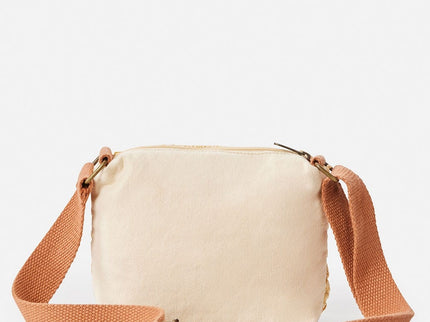 Essentials Straw Crossbody - Natural